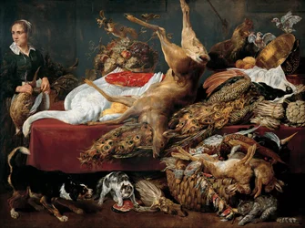 Still Life with Servant